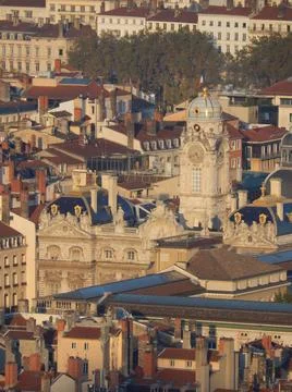 Lyon town Stock Photos