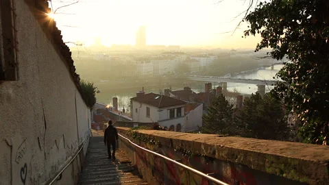 Lyon walk Stock Footage 132210995