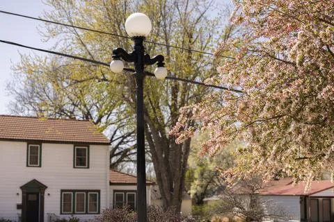 Lyons Kansas Spring Stock Photos