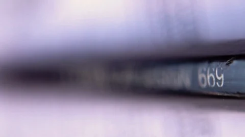 Lyra pencil Stock Footage 104866828