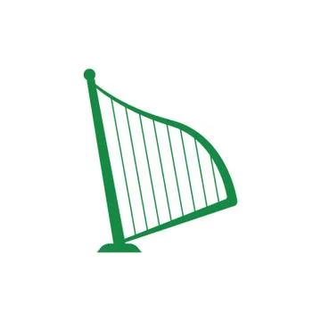 Lyre Stock Illustration