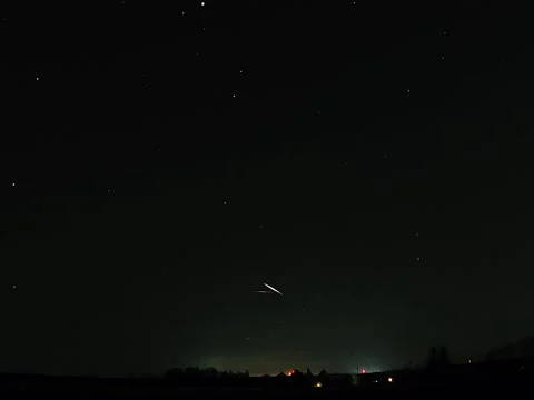 Lyrid Meteor Shower 動画素材 236321906