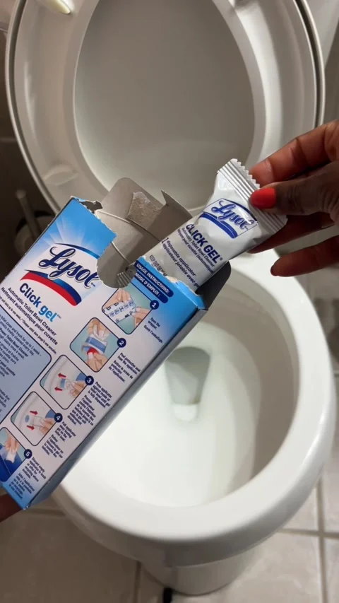Lysol click gels 스톡 동영상 289321439