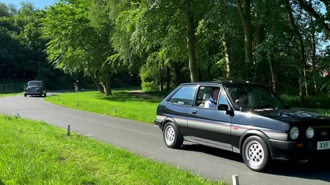 Lytham Hall 19 May 2024;  Ford Motors Classic and performance cars Stock Footage 276882690
