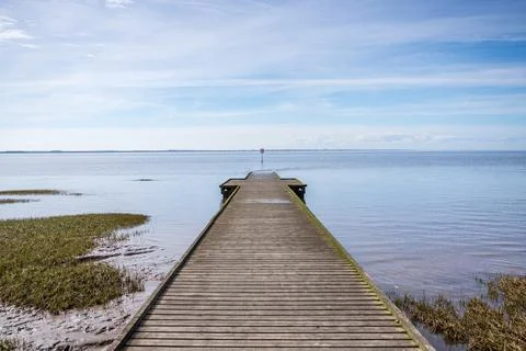 Lytham jetty Stock Photos