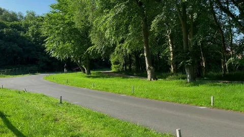 Lytham UK, 19 May 2024; Aston Martin, Ford Mustang, Jaguar S type cars Video stock 276647425