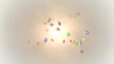 M and Ms Candies Stock Footage 20636769