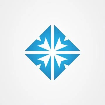 M group icon logo vector design Stock Illustration