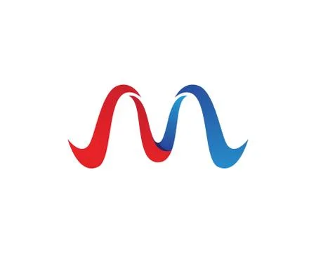 M Letter Logo Stock Illustration