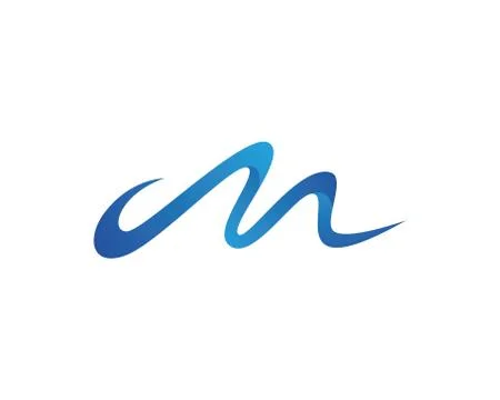 M Letter Logo Stock Illustration
