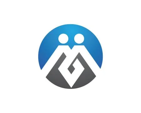 M Letter Logo Stock Illustration