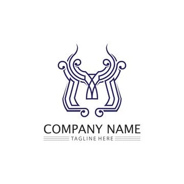 M Letter Logo Template Stock Illustration