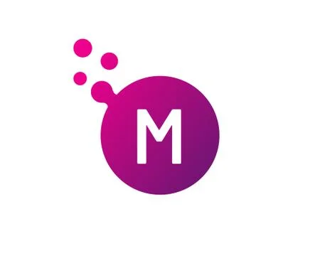 M letter Logo vector Stock Illustration