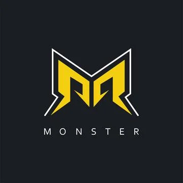 M letter or abstract RR letter logo vector concept design イラスト素材