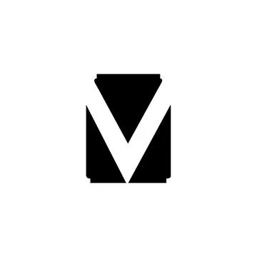 M Modern Mobility Logo Stock Illustration