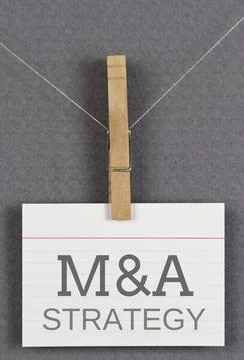 M&amp;A Strategy Stock Photos
