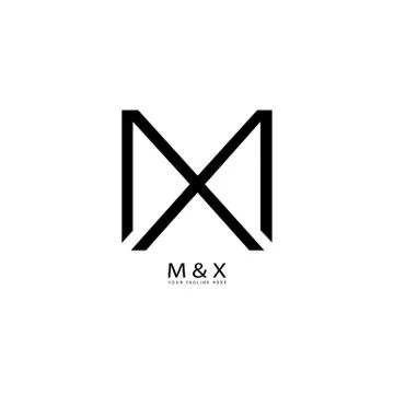 M &amp; X LOGO Stock Illustration
