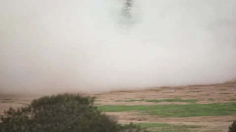 M142 HIMARS. Overview and Launching Rockets Down Range 008 Stock Footage 162055302