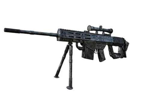 M16 gun model Stock Photos