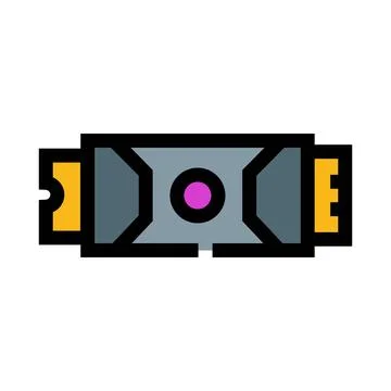 M.2 solid state drive icon illustrating data storage Stock Illustration