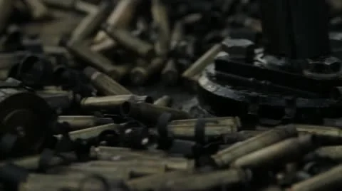 M240 Ammo Stock Footage 13264472