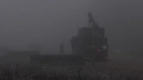 M270 MLRS - Overview, Reloading and Fire Missions (14) Stock Footage 162252640