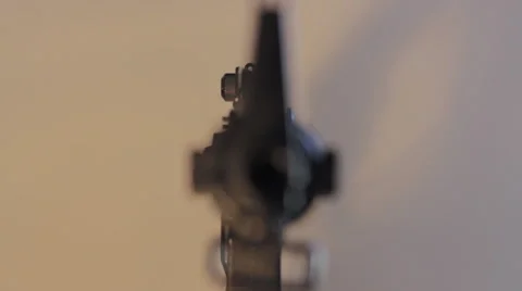 M4 Barrell Pull Focus 01 動画素材 47436008