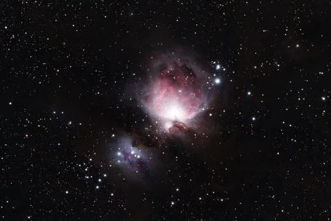 M42 Orion Nebula Stock Photos
