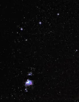 M42 in Orion Stock Photos