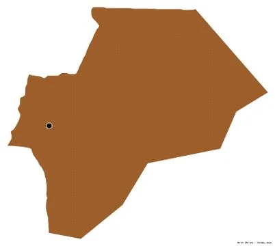Ma`an, province of Jordan, on white. Pattern 스톡 일러스트