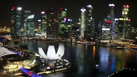 MA Singapur Select TimelapseMoveDown Steady Stock Footage 79641881