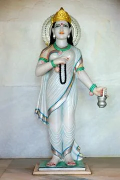 Maa Durga second aspect Maa brahmacharini Copyright: xAnirudhaxCheoolkar/D... Stock Photos