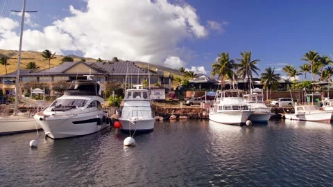 Maalaea Harbor Stock Footage 232744446