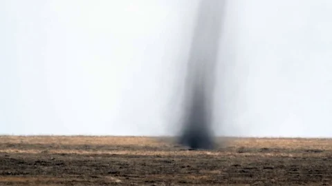 Maasai Mara Dust Devil Stock Footage 73098734