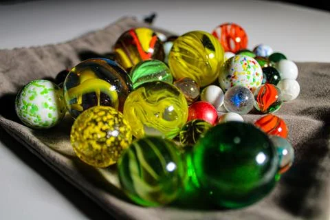 Mables on Pouch Stock Photos