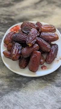 Mabroom Dates khajoor Stock Photos