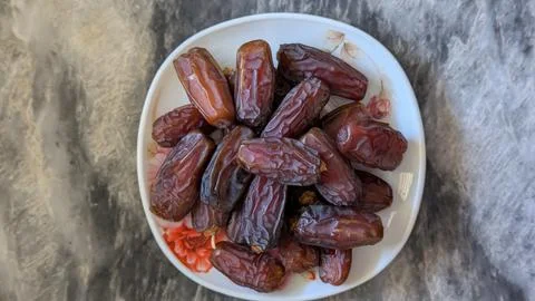 Mabroom Dates khajoor Stock Photos
