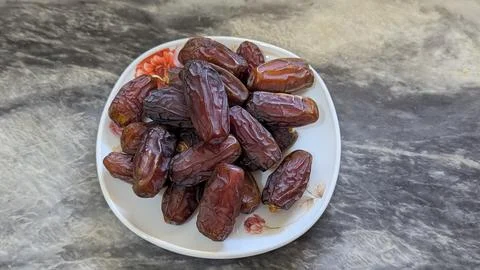 Mabroom Dates khajoor Stock Photos