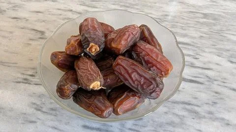 Mabroom Dates khajoor Stock Photos