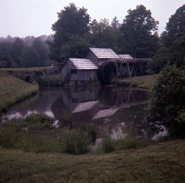 Mabry Mill 스톡 사진