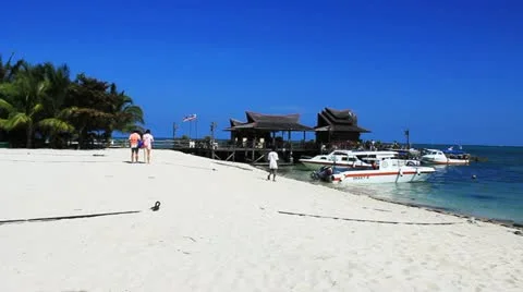 Mabul island Stock Footage 11435265