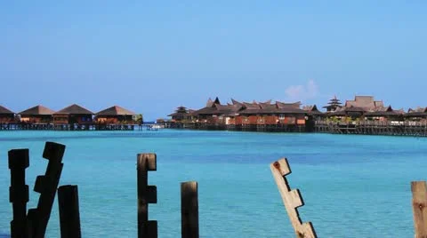 Mabul island Stock Footage 11435389