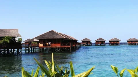 Mabul island Stock Footage 11435453
