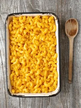 Mac and cheese Stock Photos