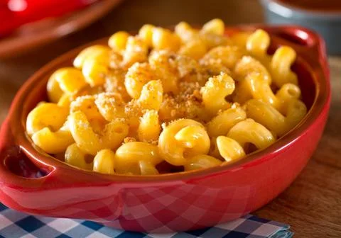 Mac and Cheese Foto stock