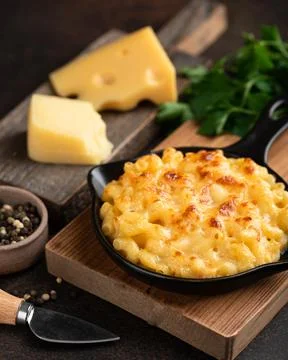Mac and cheese Stock Photos