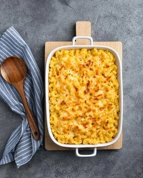 Mac and cheese Stock Photos