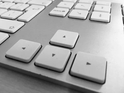 Mac Arrow Keys 스톡 사진