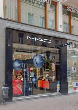 Mac Cosmetisc Store Stock Photos