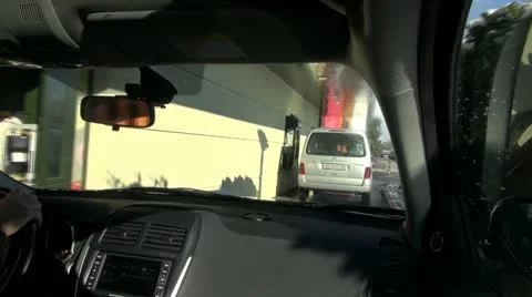 Mac donald's mac drive Stock Footage 20444227